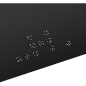 Электрическая панель HOMSair HI64BK Электрическая панель HOMSair HI64BK/ индукционная, ШхДхВ: 590х520х62 мм, сенсорное управление, 4 конфорки, стеклокерамика, замок от детей, таймер, черная