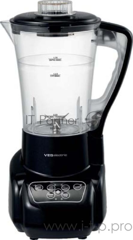 Мультиварка-блендер VES SK-A24-B, 1100 Вт (300 Вт+800 Вт), 1.7 л, 5 программ, черный