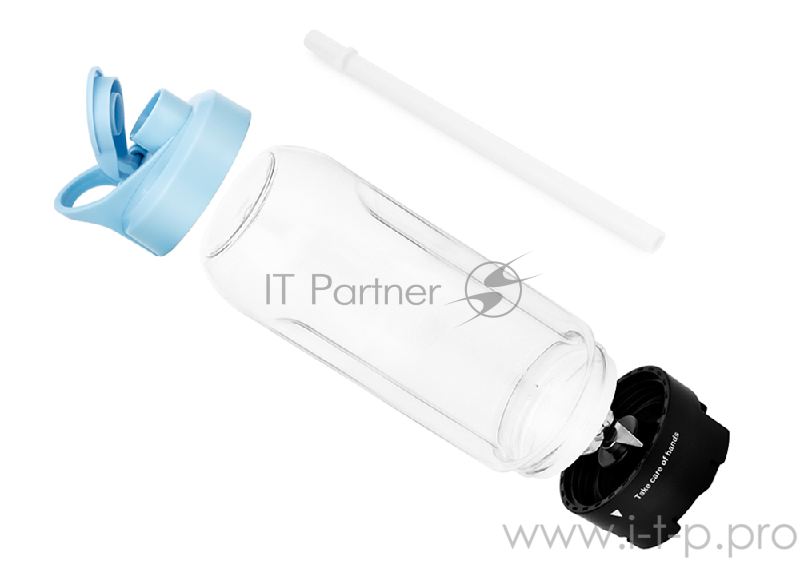 Блендер Kitfort Мощность: 250 Вт.Емкость чаши: 0,5 л.Материал корпуса: пластик,голубой.