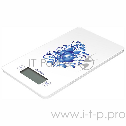 Весы кухонные электронные ENERGY EN-423 гжель