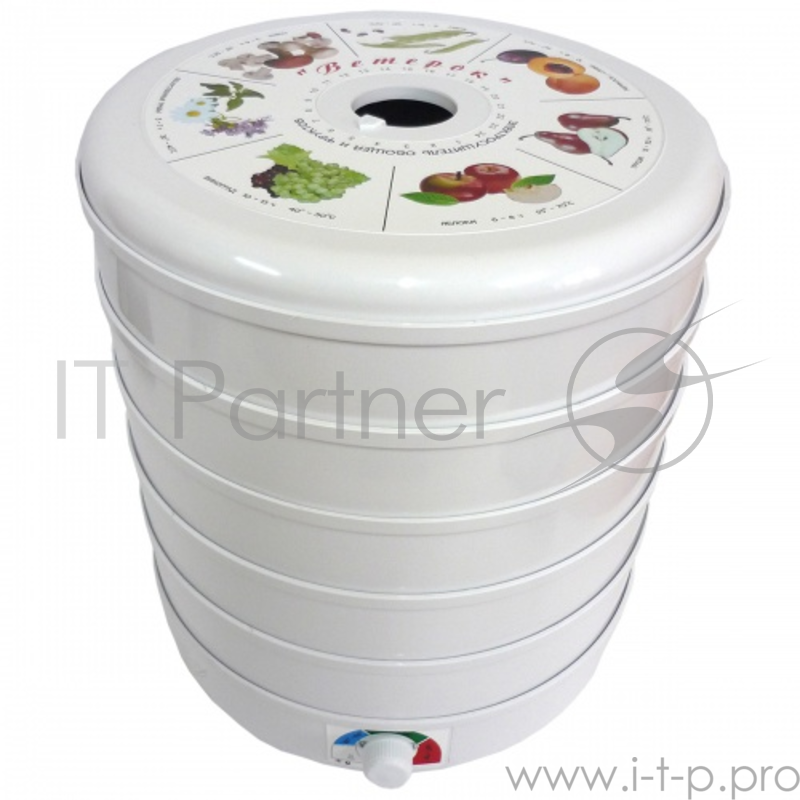 Сушилка для овощей и фруктов Ветерок-5, 5 поддонов, в гофротаре