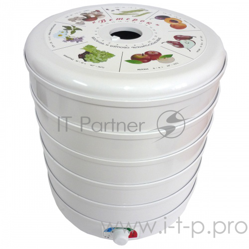 Сушилка для овощей и фруктов Ветерок-5, 5 поддонов, в гофротаре