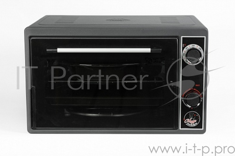 Жарочный шкаф ЧУДО ПЕКАРЬ ЭДБ-0122 (черная, 39 л, терморегулятор, новый прочный корпус, толстый нержавеющий ТЭН повышенной мощности)