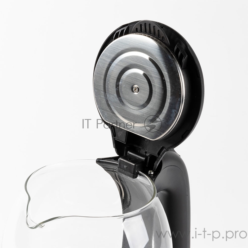 Чайник электрический Endever KR-303G, емкость 1,7л, корпус из зак.стекла, мощность 2200Вт, напряжение 220-240В