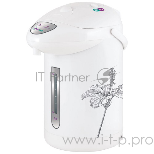 Термопот Homestar HS-5001 серые цветы, 2,5л, 750 Вт (в уп. 6шт)