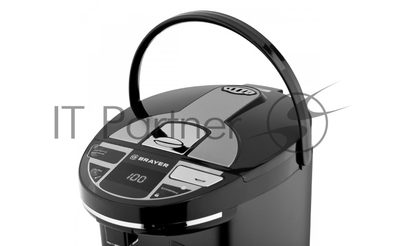 Термопот BRAYER, 1450 Вт, 5,5 л, 2 спос.подач.воды, LCD-дисп, поддерж.темпер,блокировка