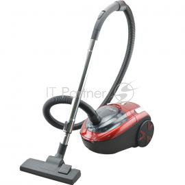 Пылесос АКСИНЬЯ КС-7002 ЦИКЛОН черный с красным 2200Вт, регул.мощности, мощн. всасыв.360Вт(1)