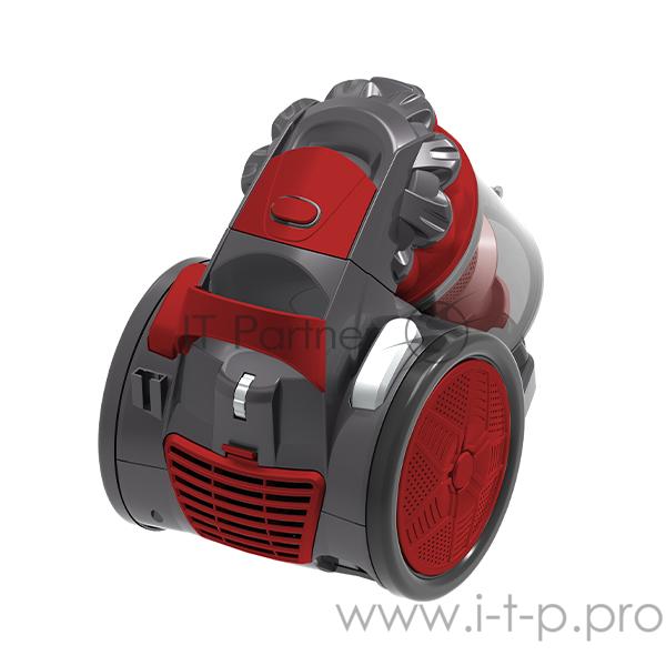 Пылесос BQ VC2007MC Серый-КрасныйПылесосы с контейнером для пыли Емкость пылесборника 3,0 л Макс. потребляемая мощность 2000 Вт Максим. мощность всасывания 400 Вт Тип уборки сухая Пылесос с технологией «Мультициклон» Управление на корпусе Металлическ