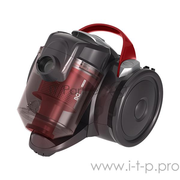Пылесос BQ VC1403C Черный-КрасныйЕмкость пылесборника 2,0 л Макс. потребляемая мощность 1400 Вт Максим. мощность всасывания 350 Вт Тип уборки сухая Пылесос с технологией «Циклон» Составная трубка Поворотный шланг (360 градусов) Пылесосы с контейнером