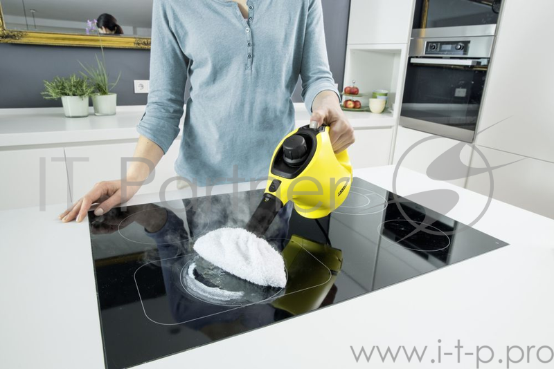 Пароочиститель ручной Karcher SC 1 1200Вт желтый