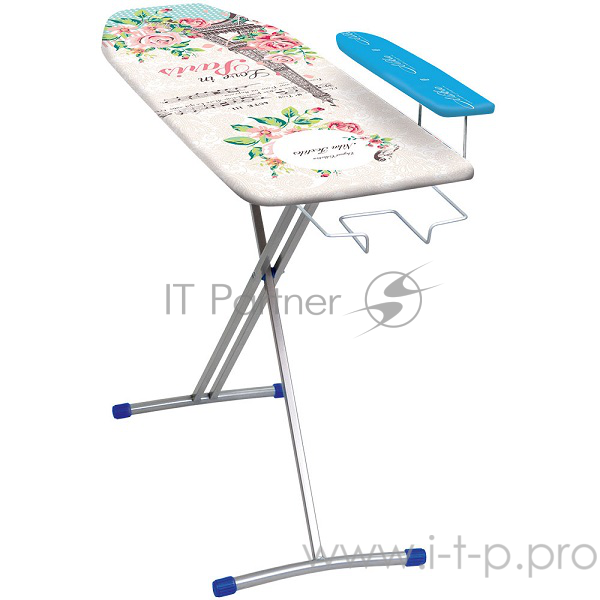 Доска гладильная НИКА 1, размер: 122/34,5, материал: фанера, выдвижная подставка под утюг, два полож
