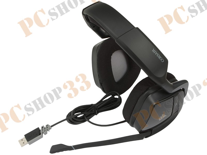 Гарнитура Corsair VOID PRO RGB USB CA-9011154-EU, серо-черный (USB)