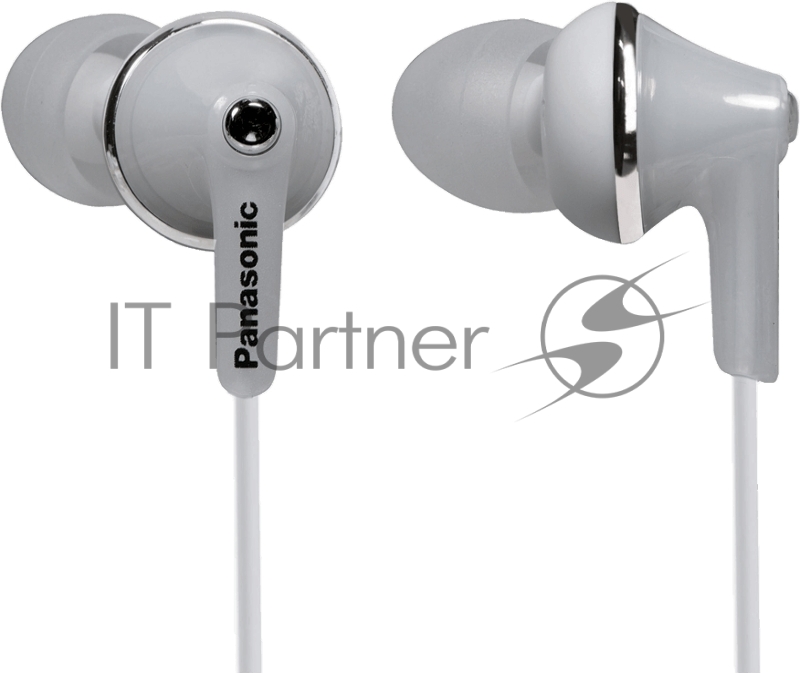 Наушники вкладыши Panasonic RP-HJE190E-W 1.2м белый проводные (в ушной раковине)
