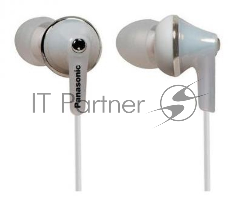 Наушники вкладыши Panasonic RP-HJE190E-W 1.2м белый проводные (в ушной раковине)