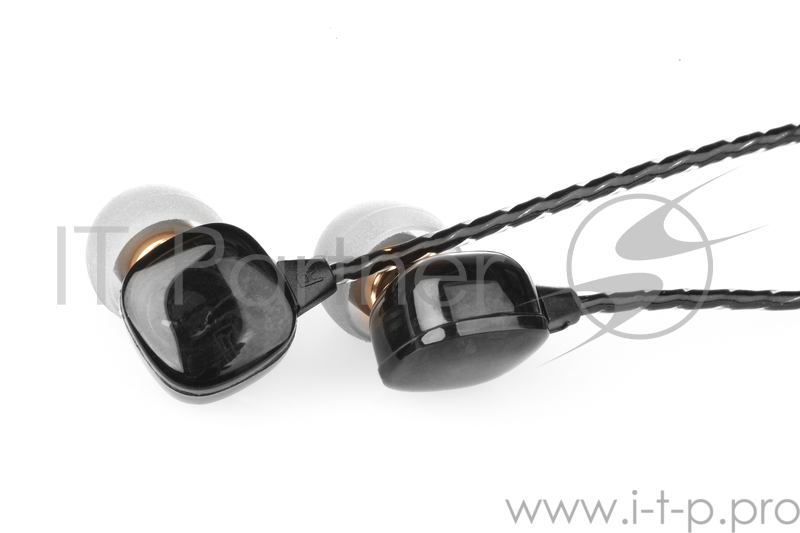 Наушники-гарнитура Zodic Audio ET1101, 1x9,2мм динамик + 1 арматурный динамик в каждом ухе, микрофон