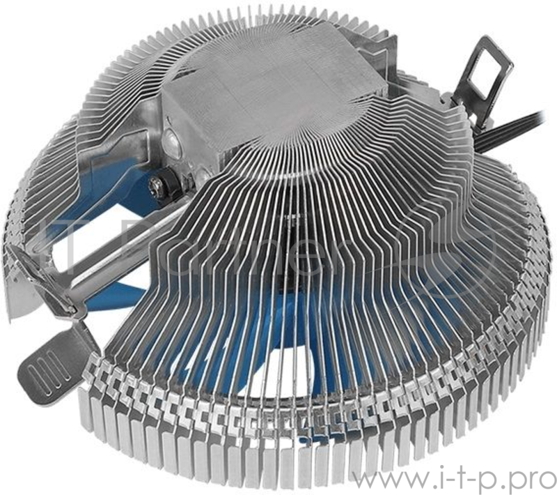 Устройство охлаждения(кулер) Aerocool Verkho A Soc-FM2+/AM2+/AM3+/AM4/ 4-pin 11-29dB Al 100W 230gr Ret