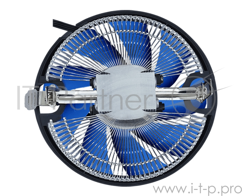 Кулер Aerocool Verkho Plus , до 90W, 128х128х68мм, 1000-2000 об/мин, PWM 4-Pin, 1150/1154/1155/1156/1366/775 , AM4/AM3+/AM3/AM2+/AM2/FM2/FM1