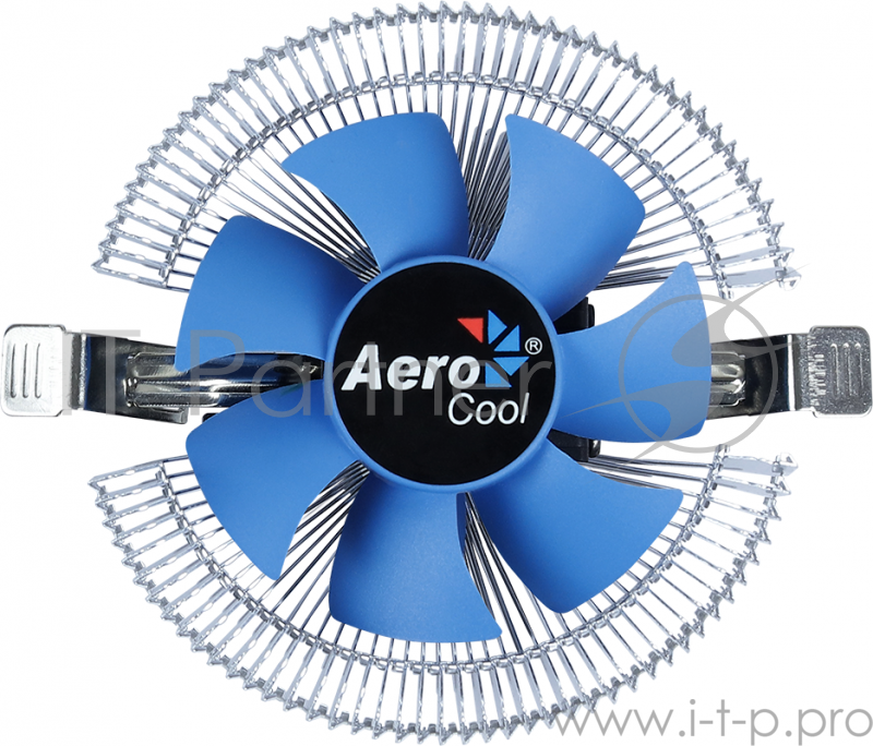 Кулер Aerocool Verkho I , до 90W, PWM 4pin, 1200-2500 PRM, LGA 1150/1151/1155/1156/775, 103x103x45mm, 8cm fan