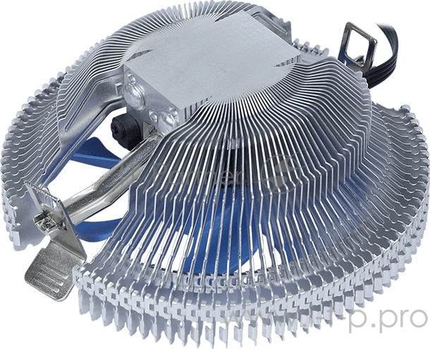 Кулер Aerocool Verkho I , до 90W, PWM 4pin, 1200-2500 PRM, LGA 1150/1151/1155/1156/775, 103x103x45mm, 8cm fan