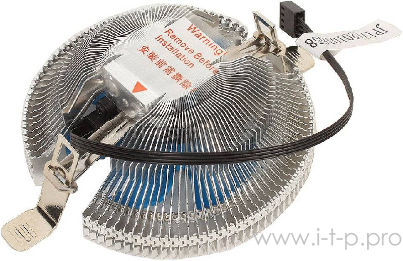 Кулер Aerocool Verkho I , до 90W, PWM 4pin, 1200-2500 PRM, LGA 1150/1151/1155/1156/775, 103x103x45mm, 8cm fan