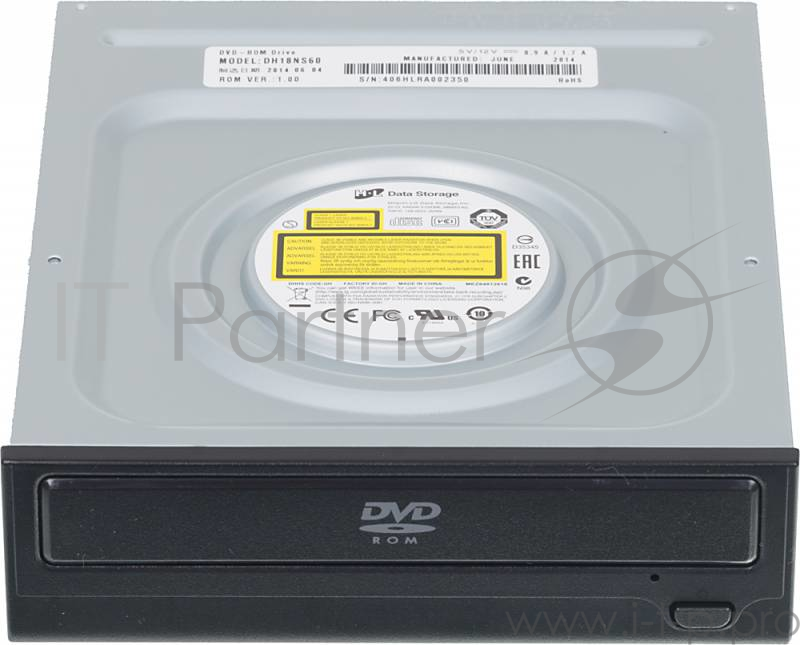 Оптический внутр. привод DVD-ROM LG DH18NS61 черный SATA внутренний oem