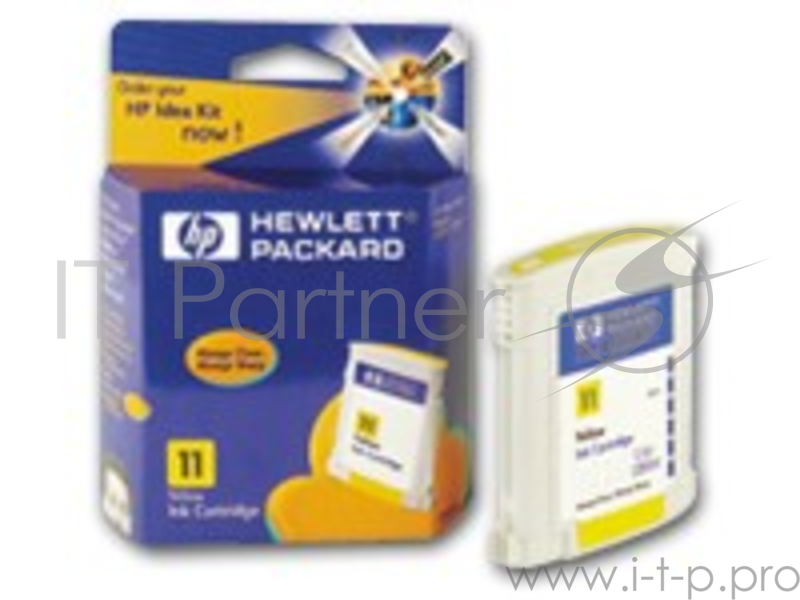 Картридж струйный HP 11 C4838A желтый для HP DJ 2000C/CN/2500C/2200/2250/500/8