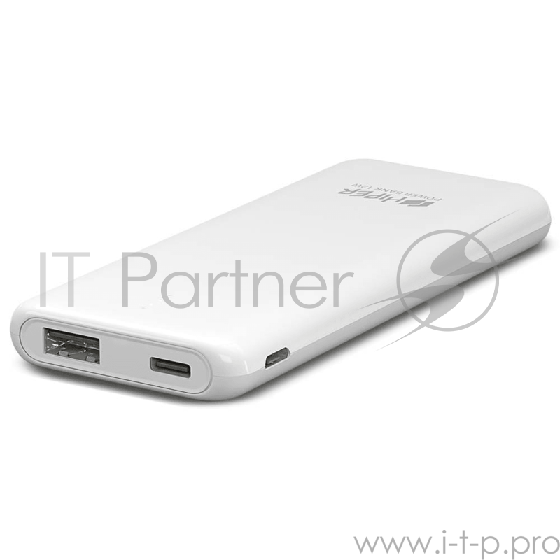 Аккумулятор HIPER Внешний аккумулятор HIPER PSL5000 Li-Pol 5000 mAh 2.4A 1xUSB 1xType-C белый