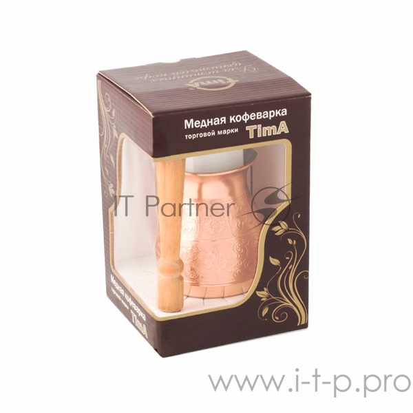 Кофеварка медная 0,3л с/р, подар. упак.Утро Востока УВ-300сп