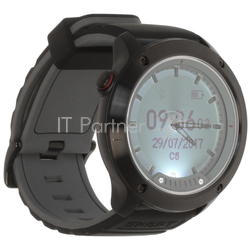 Смарт-часы GEOZON Hybrid Black (Black + gray strap)
