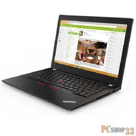 Ноутбук Lenovo ThinkPad X280 20KF001GRT black 12.5