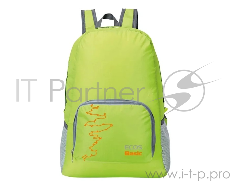 Рюкзак Ecos Basic, салатовый 20л