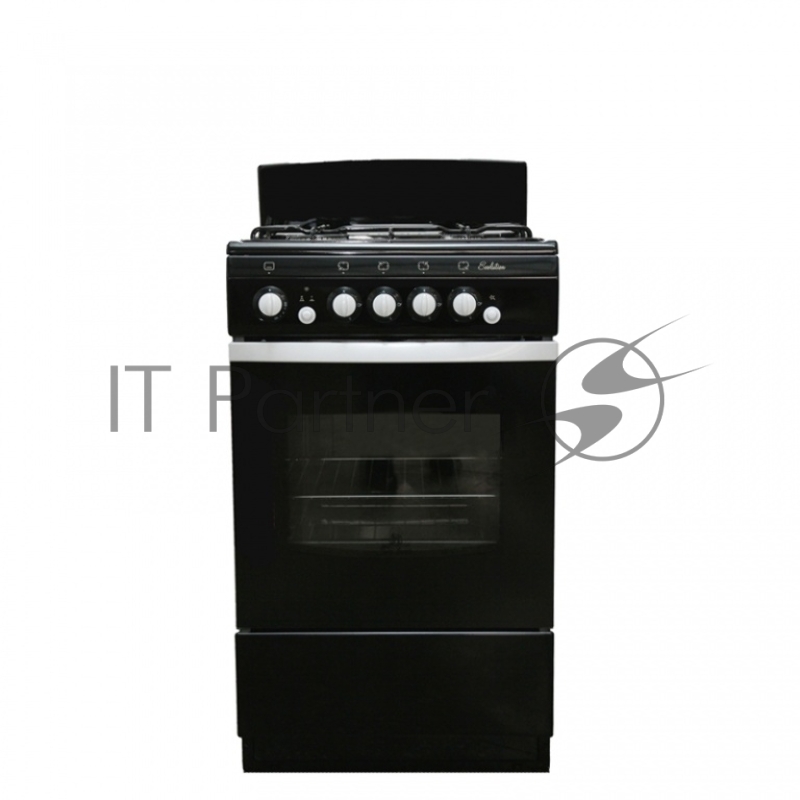 Газовая плита De Luxe 5040.36г черный