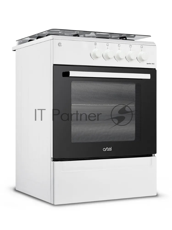 Газовая плита ARTEL APETITO 10-G белая ГК дух