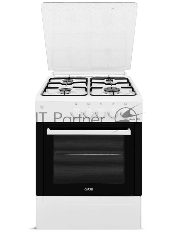 Газовая плита ARTEL APETITO 10-G белая ГК дух