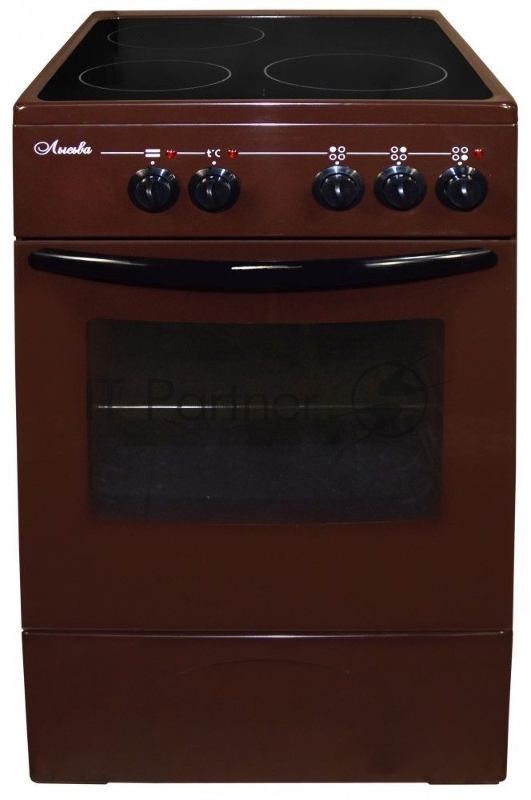 Плита Электрическая Лысьва EF3001MK00 коричневый (без крышки)