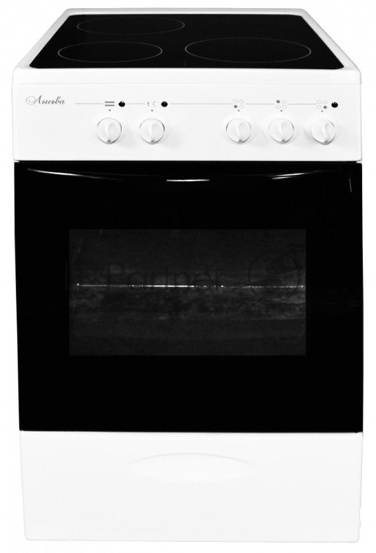 Плита Электрическая Лысьва EF3001MK00 белый (без крышки)