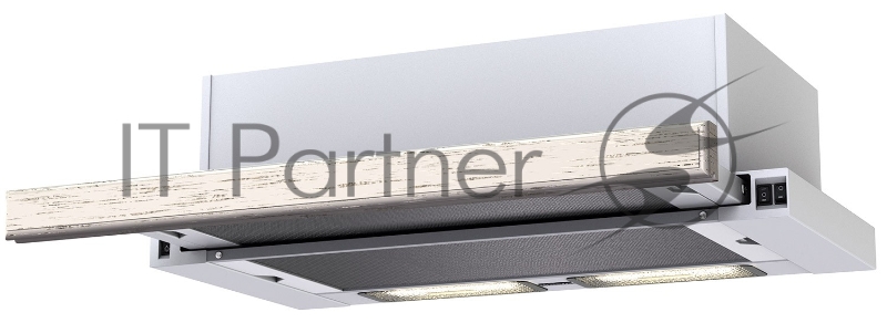 Вытяжка Krona Kamilla 600 Wood (2 мотора) Механическое кнопочное управление, 2 мотора, высокая произволительность 550 м3/ч, уровень шума min- 40дБ, 3 скоростных режима, тип освящения лампы накаливания 2х25Вт, тип угольного фильтра KU (в комплект не