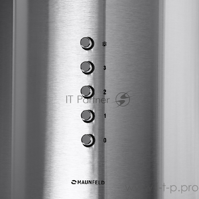 ВЫТЯЖКА MAUNFELD LEE SIDE (C) 39 INOX ВЫТЯЖКА MAUNFELD LEE SIDE (C) 39 INOX/ настенная, 1000 м3/ч, 52 дБ, кнопочное управление, нерж.