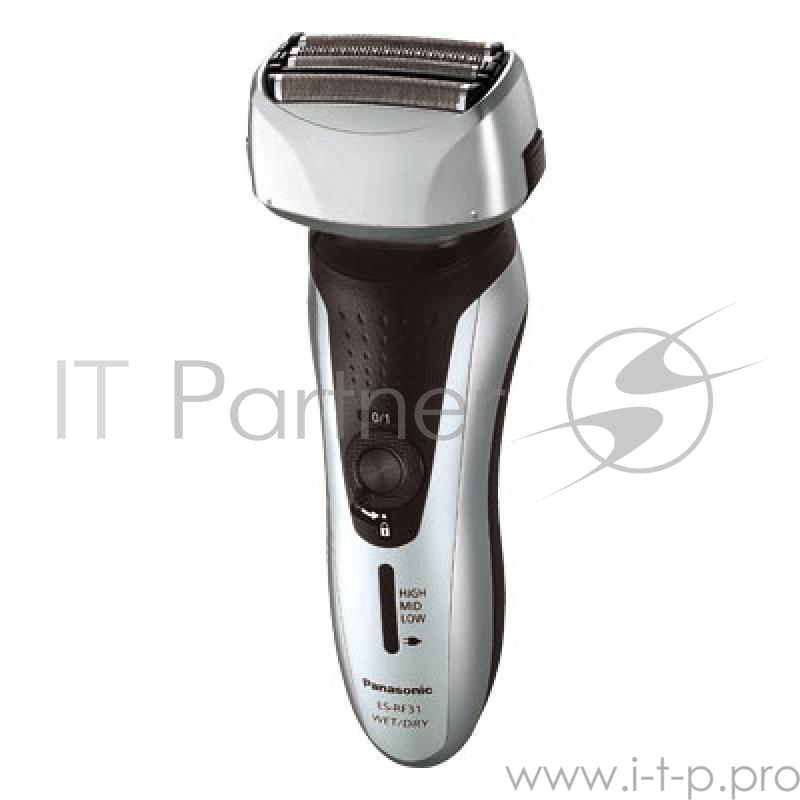 Электробритва PANASONIC ES-RF31-S520 сух./влаж. брит, сам. под стр. воды, аккум., триммер, стой. для зарад., 3 ступ. инд. зар. 4 дугооб. сеток
