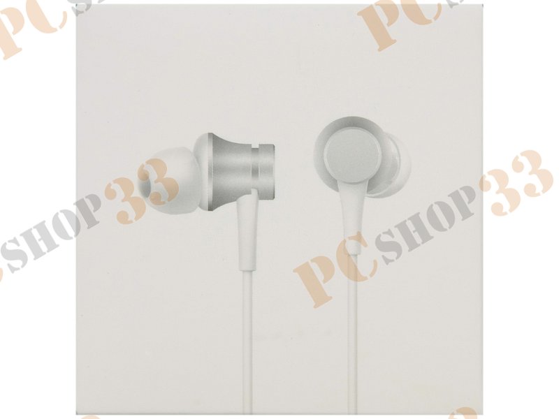 Наушники Xiaomi Mi In-Ear Headphones Basic, серебр.