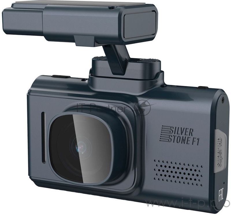 Видеорегистратор Silverstone F1 CityScanner черный 2Mpix 1296x2304 1296p 140гр. GPS MSTAR AIT8339