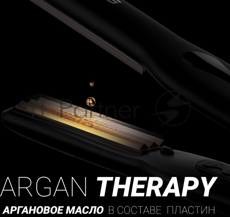 Щипцы Polaris PHSZ 1309TAi Argan Therapy PRO 38Вт макс.темп.:230С черный