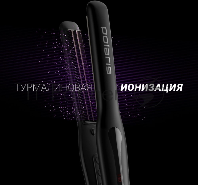 Щипцы Polaris PHSZ 1309TAi Argan Therapy PRO 38Вт макс.темп.:230С черный