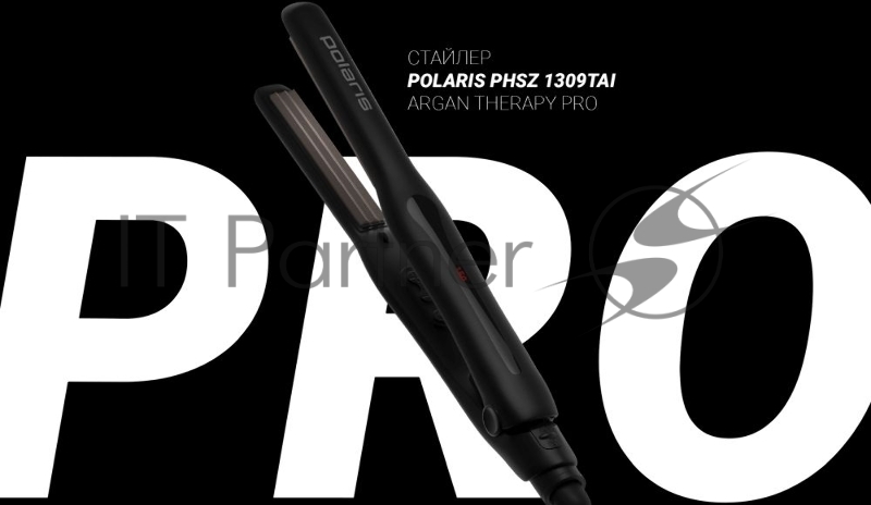 Щипцы Polaris PHSZ 1309TAi Argan Therapy PRO 38Вт макс.темп.:230С черный