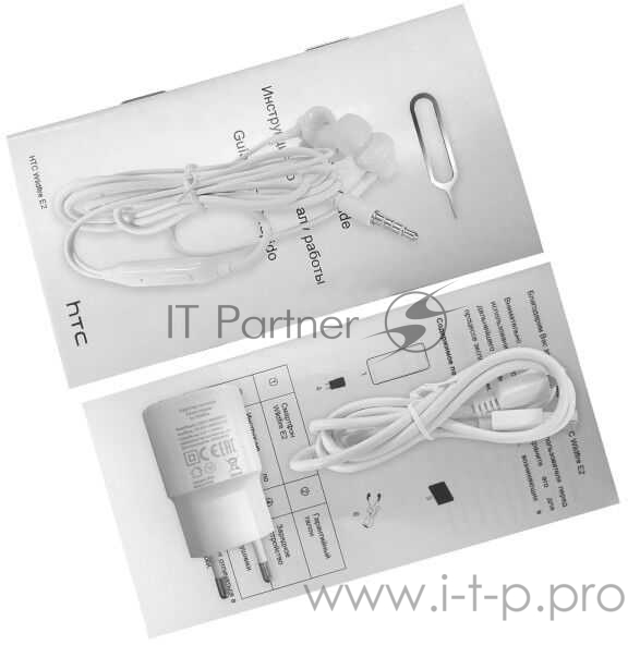Смартфон HTC Wildfire E2 64Gb 4Gb синий моноблок 3G 4G 2Sim 6.217 720x1560 Android 10.0 16Mpix 802.11 a/b/g/n/ac GPS GSM900/1800 GSM1900 MP3 FM A-GPS microSD max128Gb