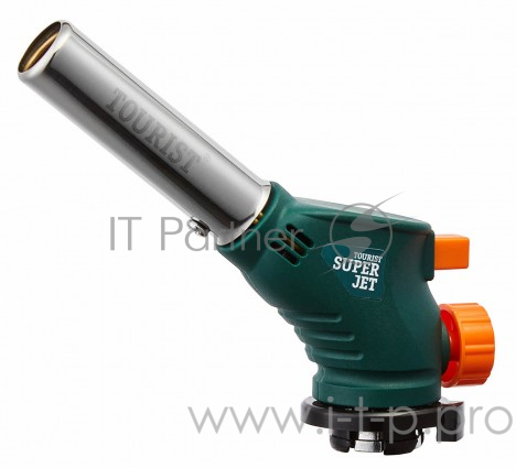 TOURIST Горелка газовая SUPER JET TT-600 с пьезоподжигом