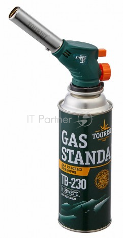TOURIST Горелка газовая SUPER JET TT-600 с пьезоподжигом