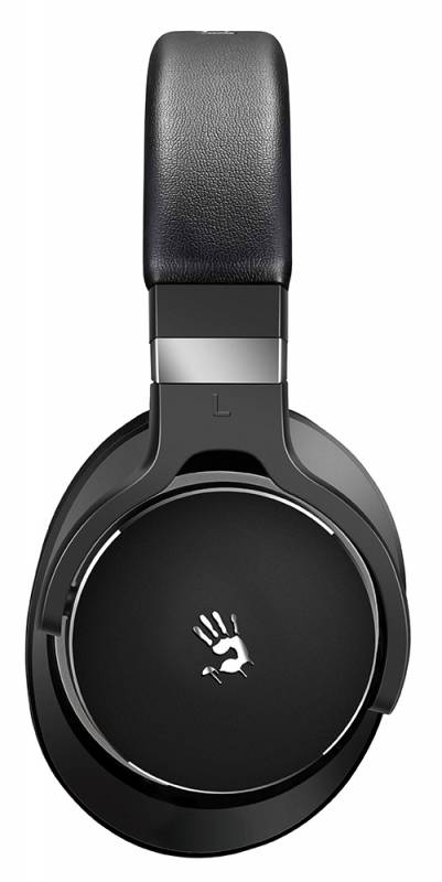 Наушники с микрофоном A4 Bloody M550 черный/серебристый 1.2м мониторы оголовье