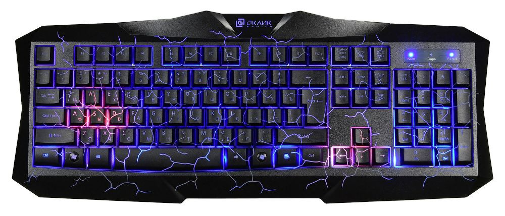 Наушники с микрофоном Oklick HS-HKM100G черный 2.2м мониторы оголовье