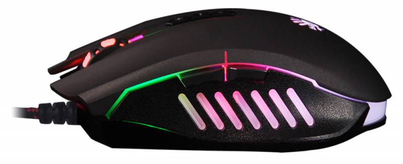 Мышь A4 Bloody Q81 черный оптическая (3200dpi) USB игровая (8but)